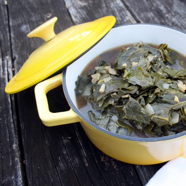 Billy's Favorite Smoky Collard Greens