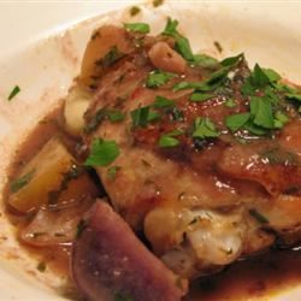 Pollo al Ajillo (Chicken and Garlic)