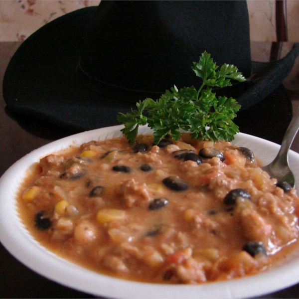 Skinny Cowboy Turkey Chili