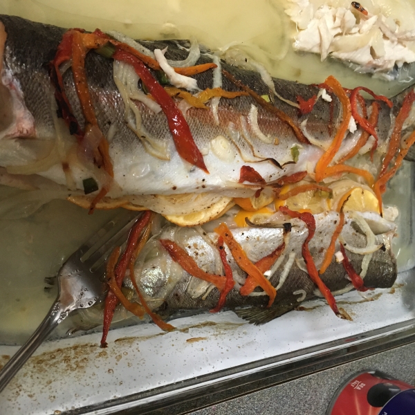 Baked Fresh Rainbow Trout