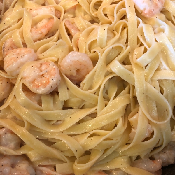 Lemon Pepper Pasta Seafood