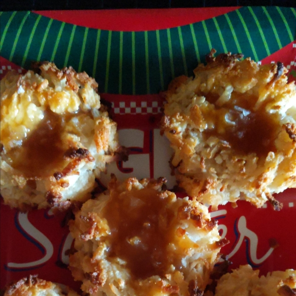 Salted Caramel Coconut Macaroons