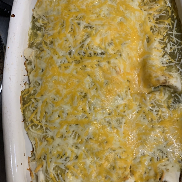 Cream Cheese Chicken Enchiladas