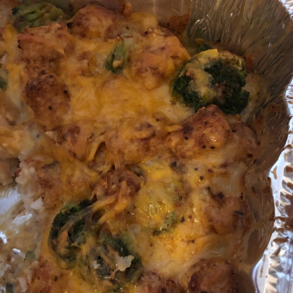 Yummy Tater Tot Casserole