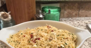 Angel Hair with Feta and Sun-Dried Tomatoes