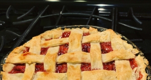 Grandma's Strawberry Rhubarb Pie