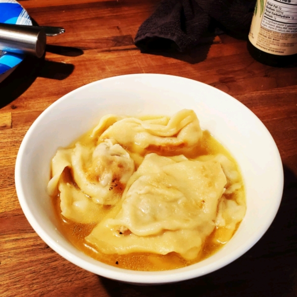 Lazy Pork Dumplings