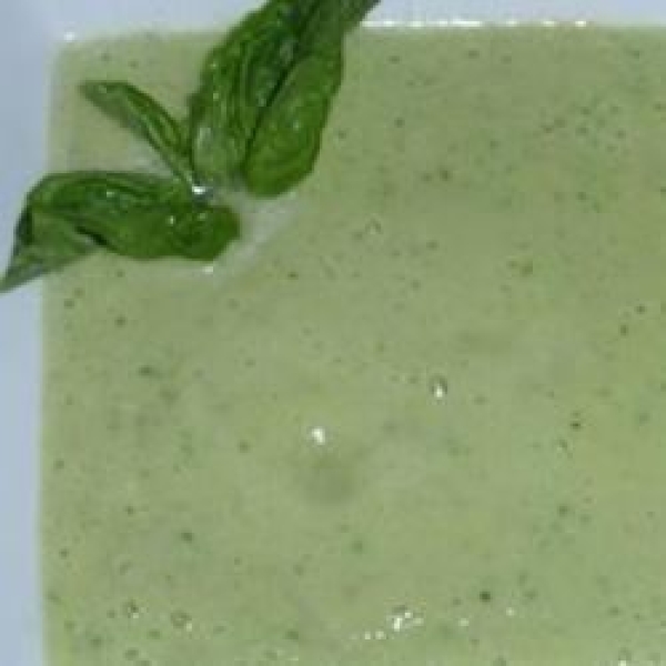 Creamy Avocado Cucumber Soup