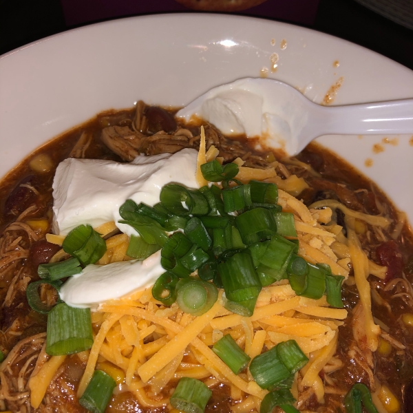 Chicken and Corn Chili