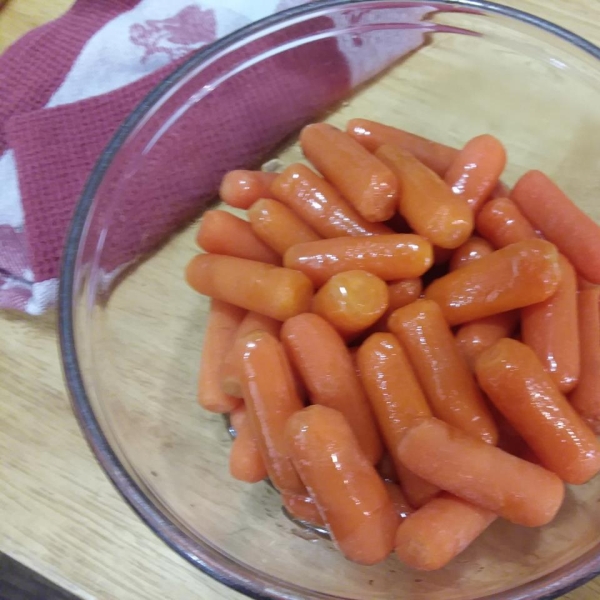 Bourbon Glazed Carrots