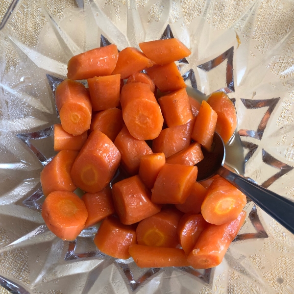 Bourbon Glazed Carrots