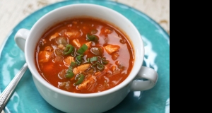 Spicy Smoked Turkey Soup