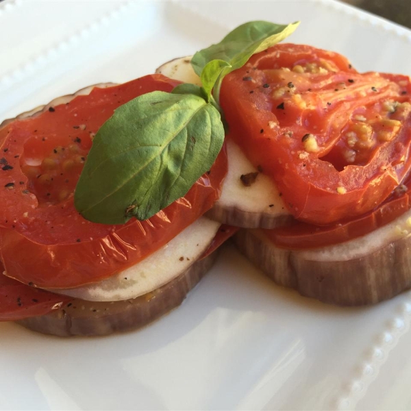 Eggplant and Tomato Packets