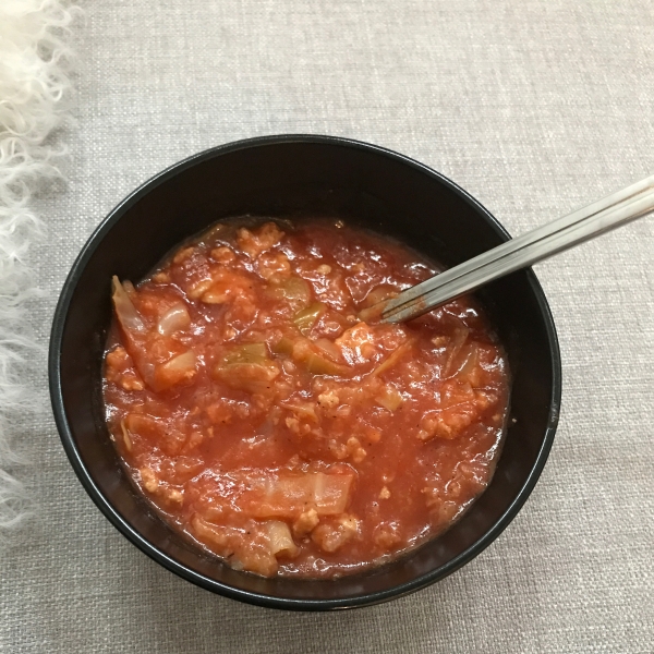 Passover Unstuffed Cabbage Soup