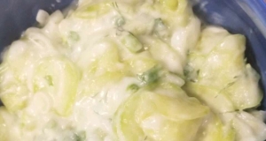 Omi's Cucumber Salad