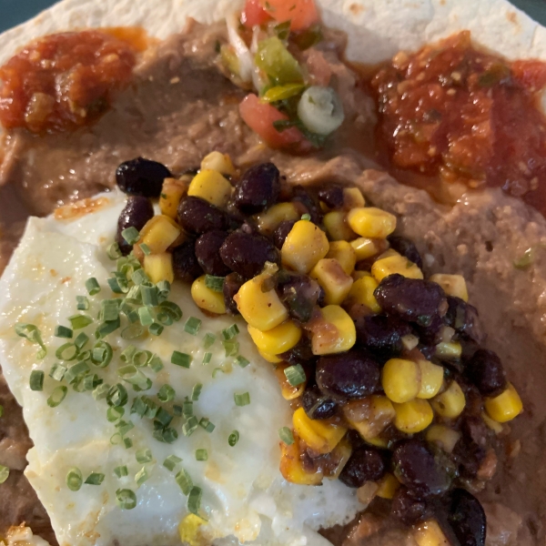 Black Bean Huevos Rancheros