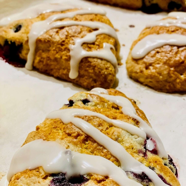 Lemon Blueberry Scones