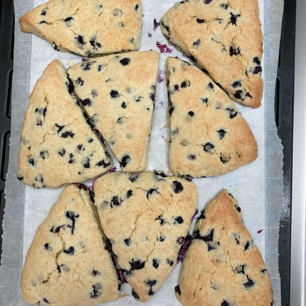 Lemon Blueberry Scones