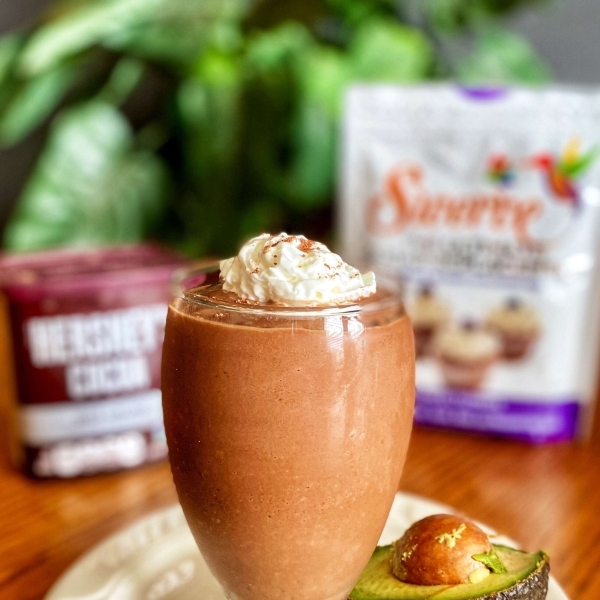 Vegan Chocolate Avocado Shake