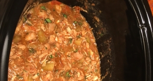 Easy Slow Cooker Thai Chicken with Basil