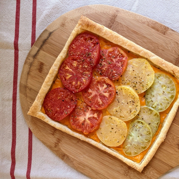 Tarte aux Moutarde (French Tomato and Mustard Pie)