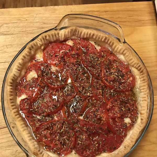 Tarte aux Moutarde (French Tomato and Mustard Pie)