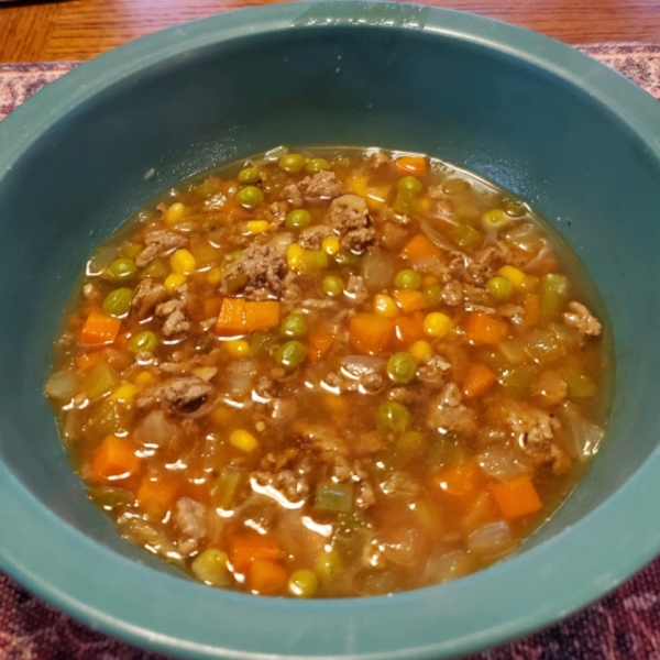 Hamburger Vegetable Soup