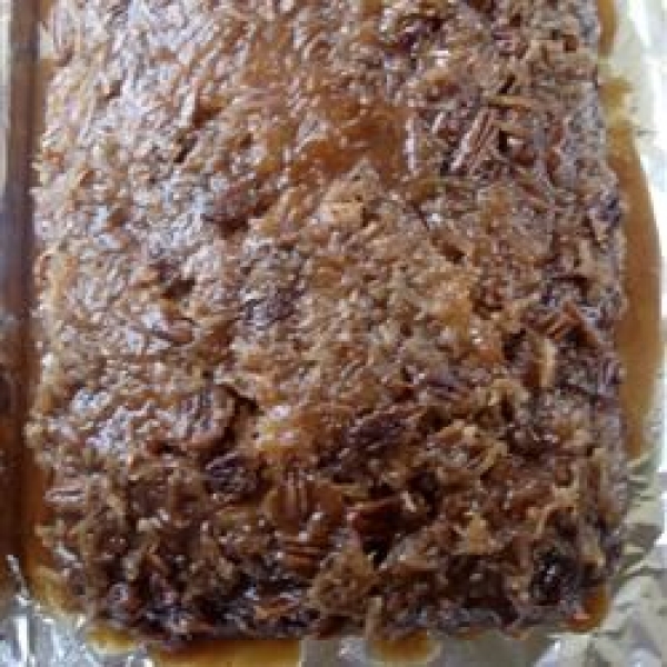 German Chocolate Upside Down Cake