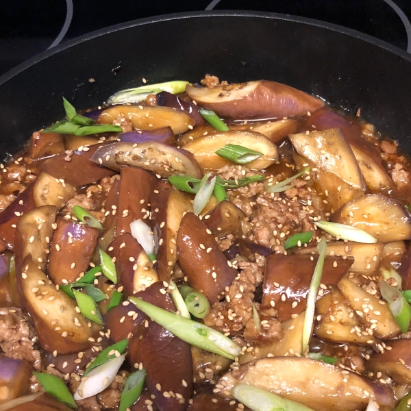 Szechuan Spicy Eggplant