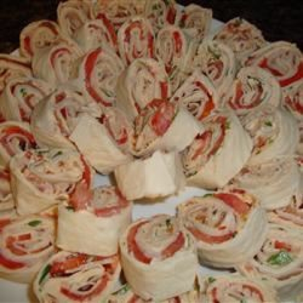 Zesty Tortilla Roll Ups