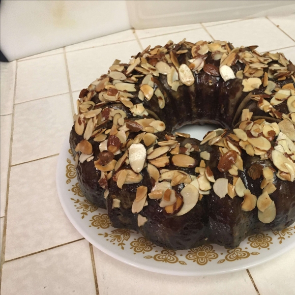 Glazed Almond Bundt Cake