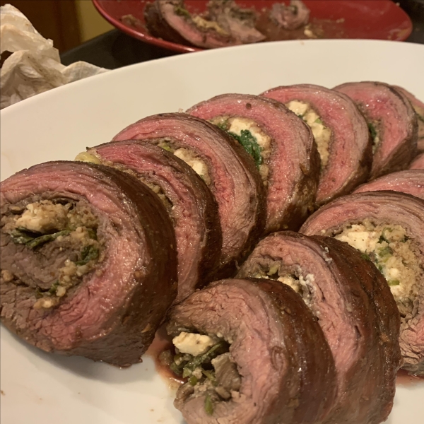 Flank Steak Pinwheels