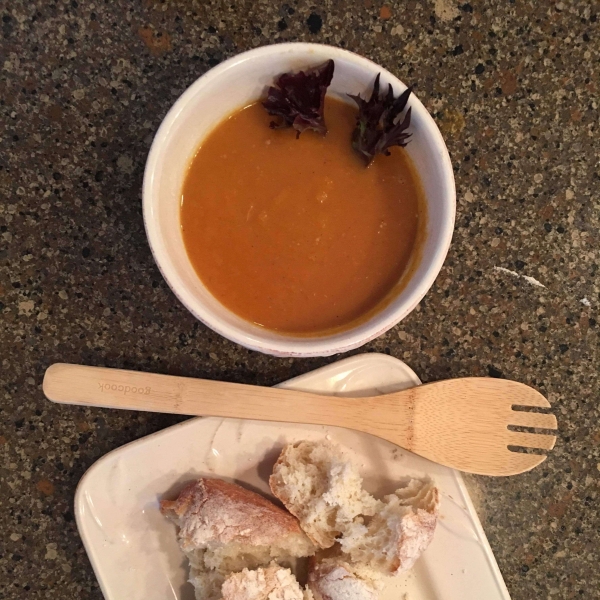 Instant Pot Butternut Squash and Pumpkin Spice Soup