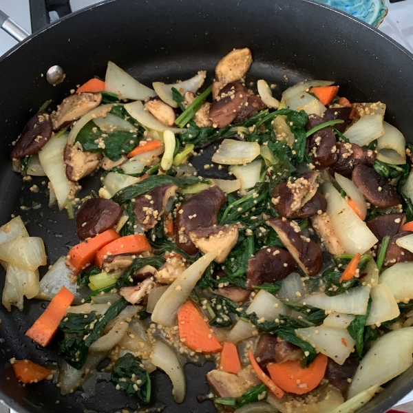 Cameroonian Fried Spinach