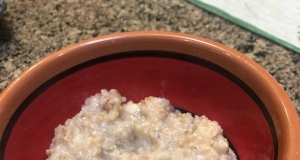 Banana Foster Steel-Cut Oats