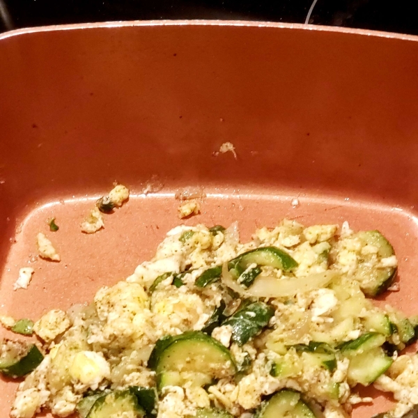 Zucchini with Egg