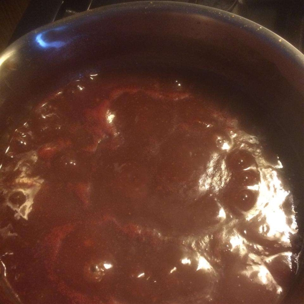 Raspberry Hot Barbecue Sauce