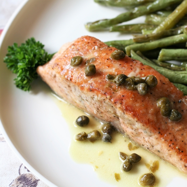 Salmon Piccata