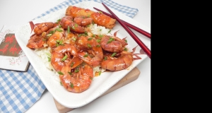 Instant Pot® Honey-Garlic Shrimp from Frozen