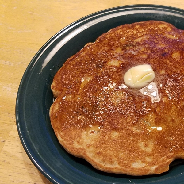 100% Whole Wheat Harvest Pancakes