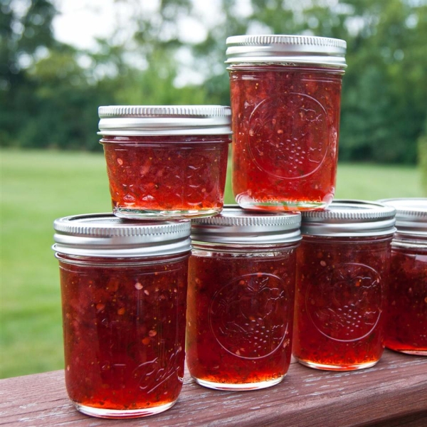 Strawberries and Champagne Jam