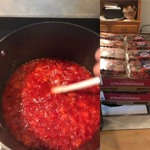 Strawberries and Champagne Jam