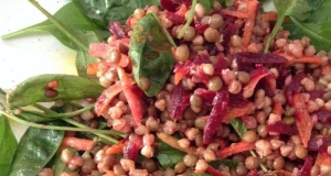 Lentils and Buckwheat Salad To Go (Gluten-Free)