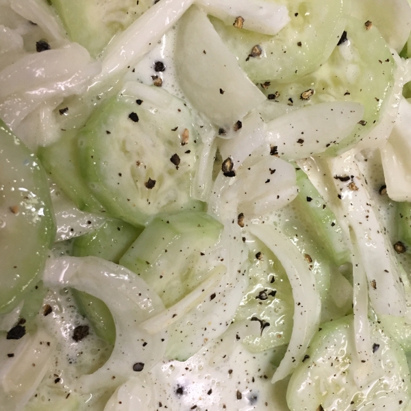 Creamed Cucumbers