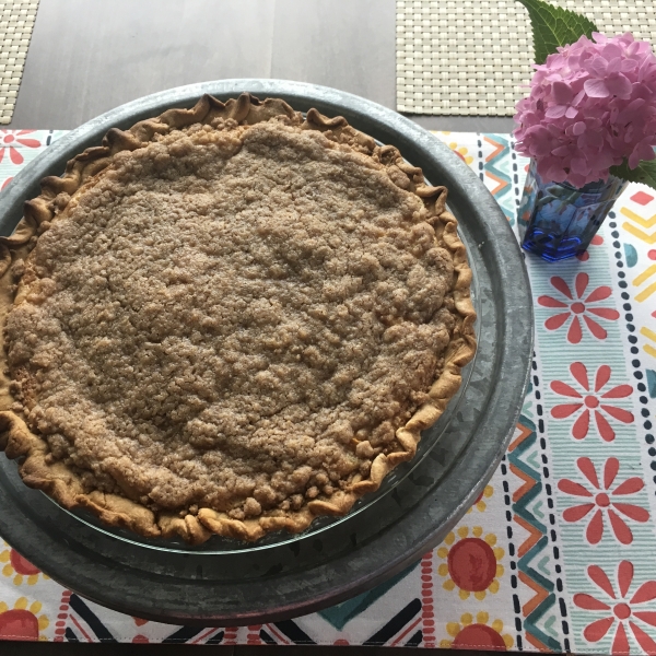 Old-Fashioned Peach Cream Pie