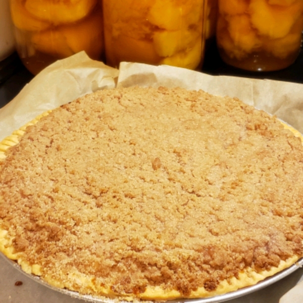 Old-Fashioned Peach Cream Pie