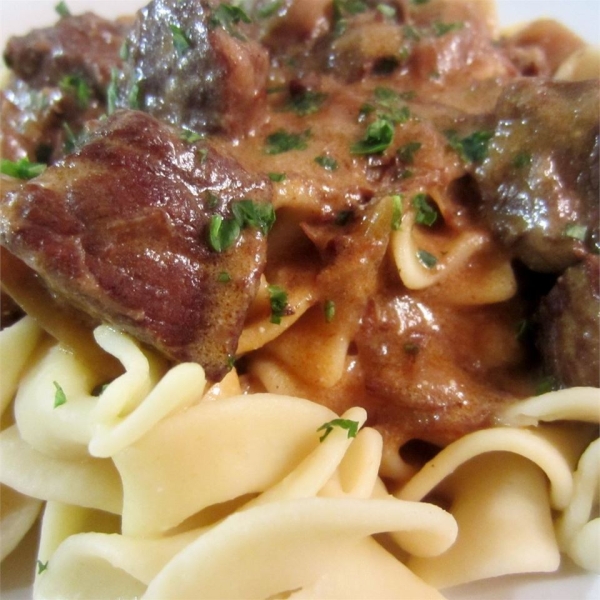 Diane's Beef Stroganoff