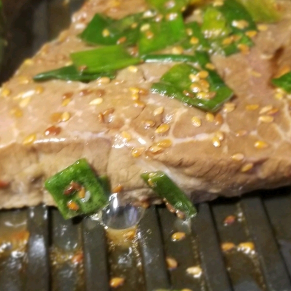 Grilled Sesame Steak