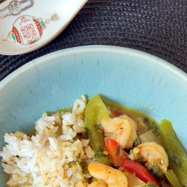 Thai Coconut Curry with Shrimp