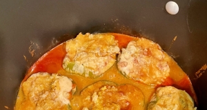 Hungarian Stuffed Yellow Peppers